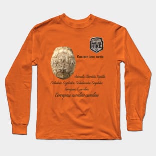 Eastern Box Turtle Shell Bone Taxonomy Long Sleeve T-Shirt